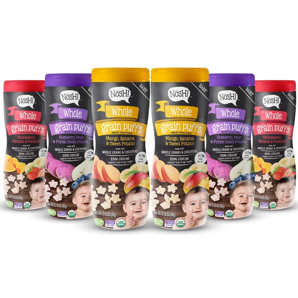 whole grain puff cereal