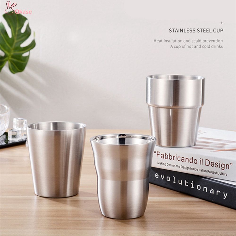 Wall Stainless Steel Cups And Mugs Metal Cold Beer Cup Bar Party Coffee Mug Tumbler Qk Shopee Philippines