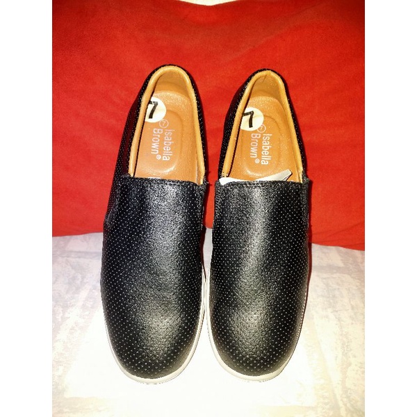 Isabella Brown Leather Shoes/preloved | Shopee Philippines