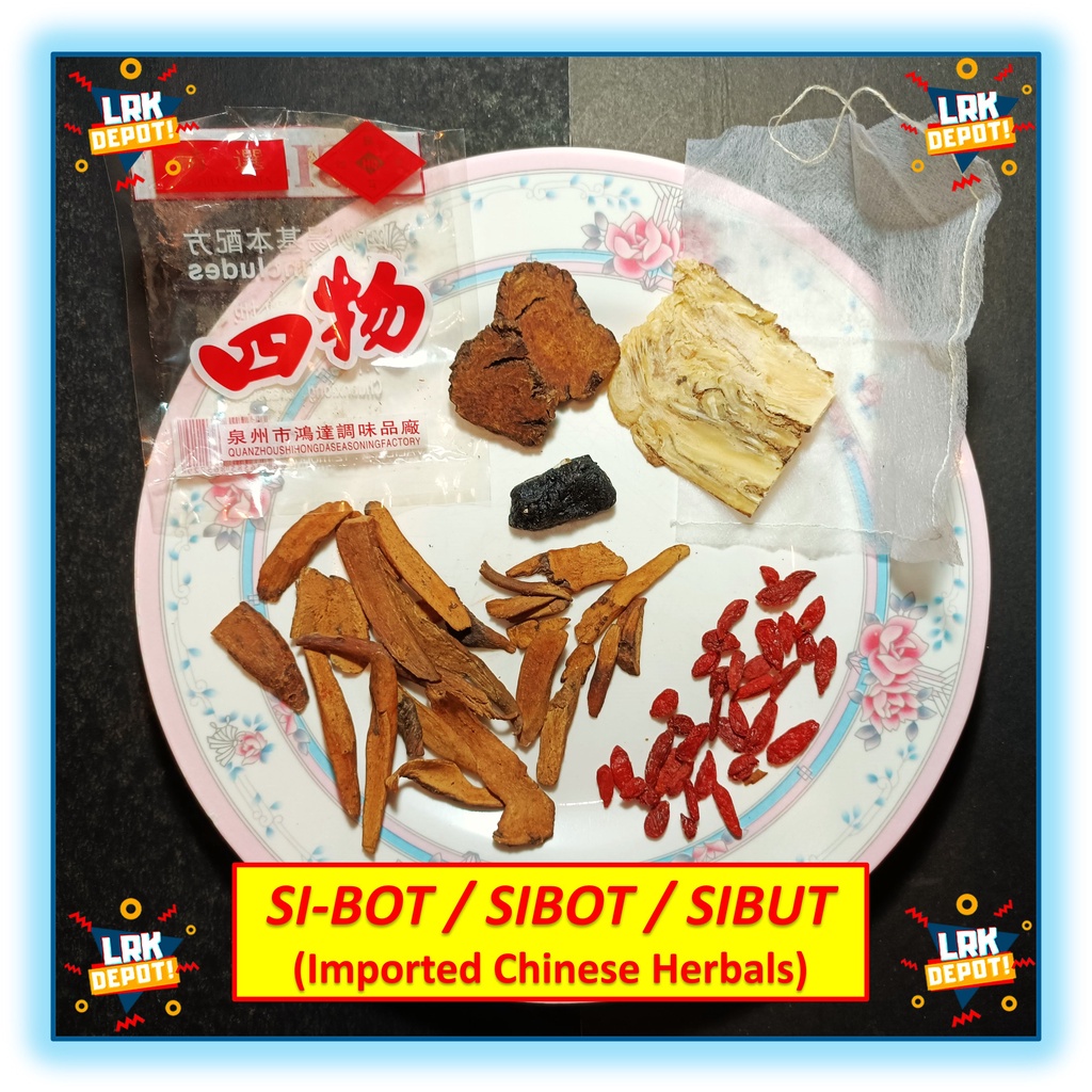 [PREMIUM Quality] SIBOT with Goji Berries Chinese Herbal Soup Base Spice (Sibut / Sibot herbs