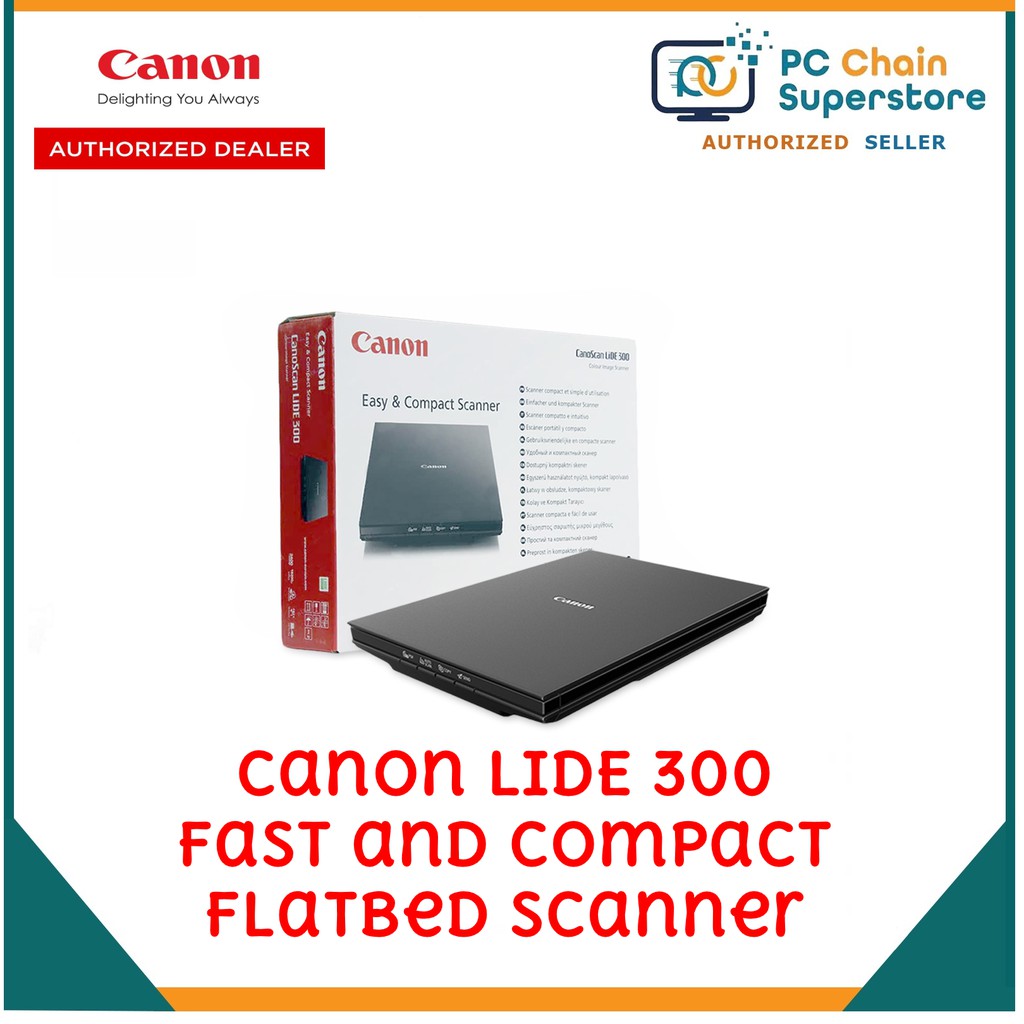 Canon LiDE 300 Fast & Compact Flatbed Scanner Shopee Philippines