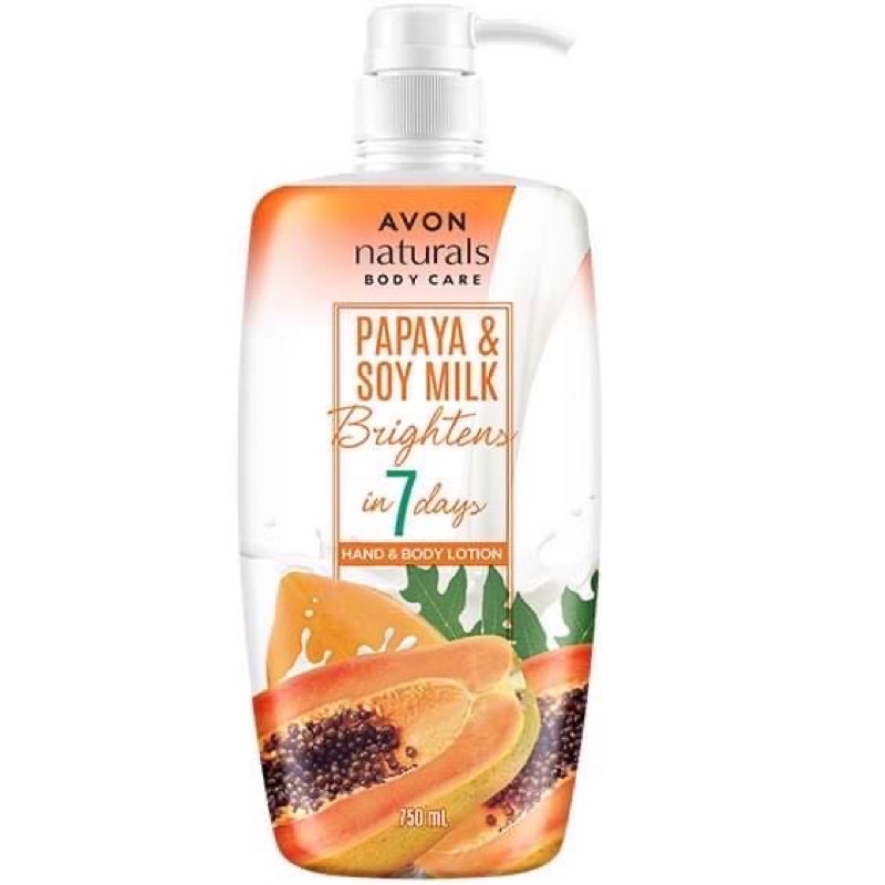 Avon Papaya Lotion 750mL Shopee Philippines
