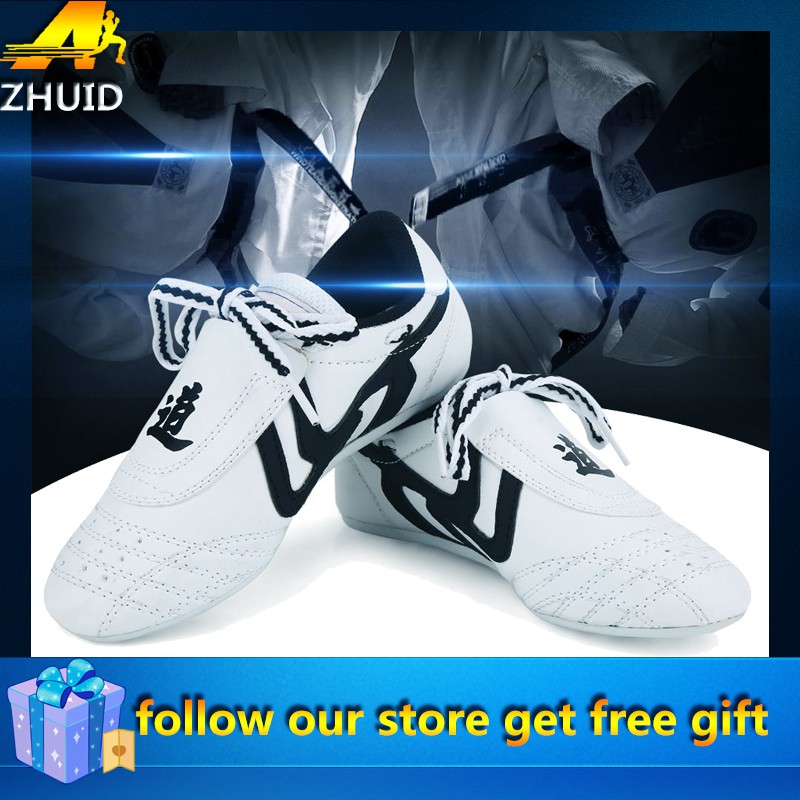 Unisex Taekwondo Shoes Breathable Shoes Kickboxing Footwear Shopee