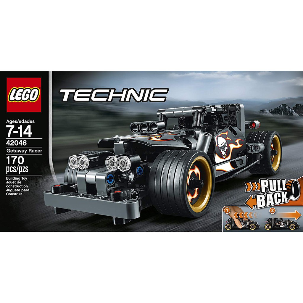 lego technic getaway racer 42046 building kit