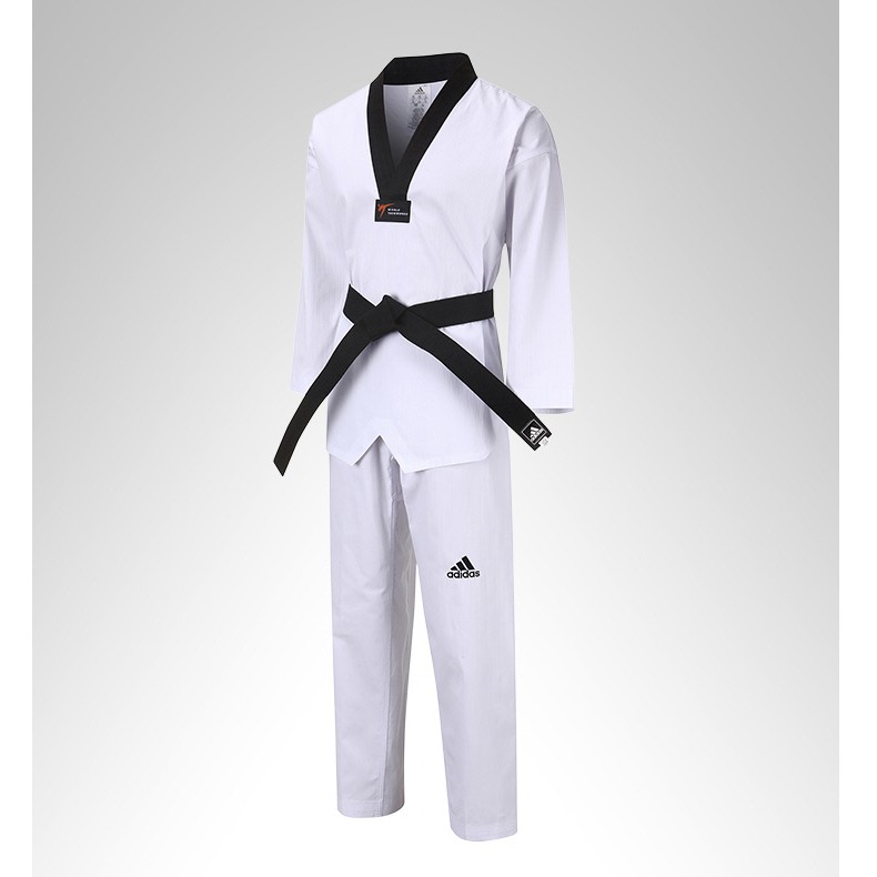 Hostal Triturado asesino Sending from Korea / [Original Adidas] Adidas New WT Logo Chamoin2 Taekwondo  Dan Uniform / Dobok | Shopee Philippines
