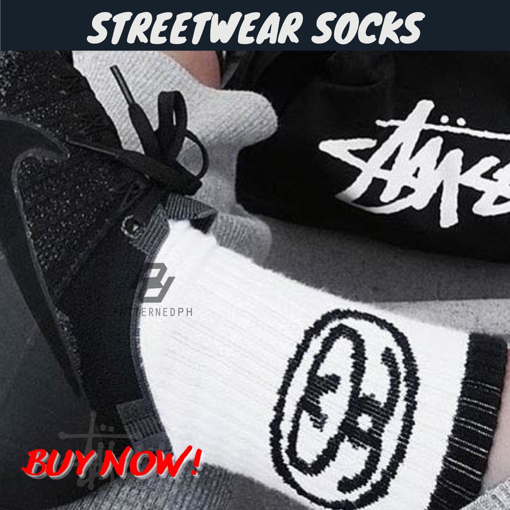 sStussy Socks (Authentic Quality) Shopee Philippines