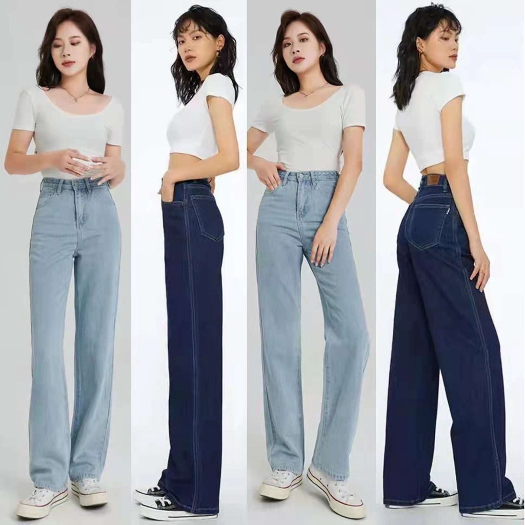 phối đồ hack dáng cho nàng nấm lùn với quần cap cao