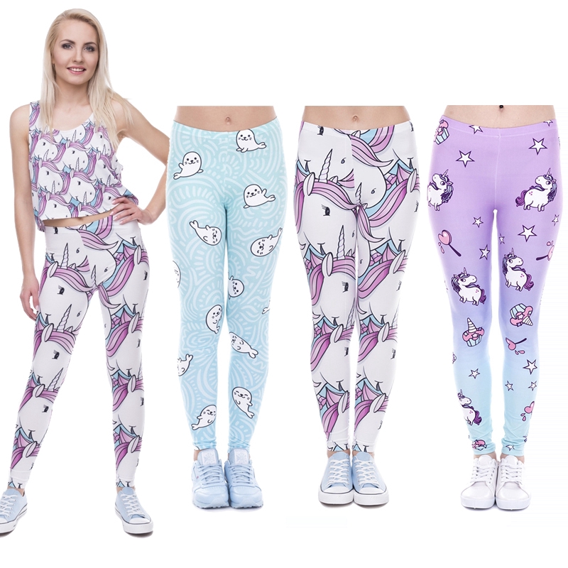 unicorn workout leggings