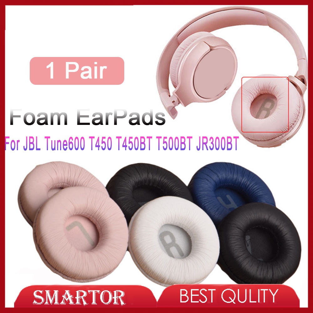 1 Pair Headphone Foam Ear Pads 70mm Replacement Leather Headphone