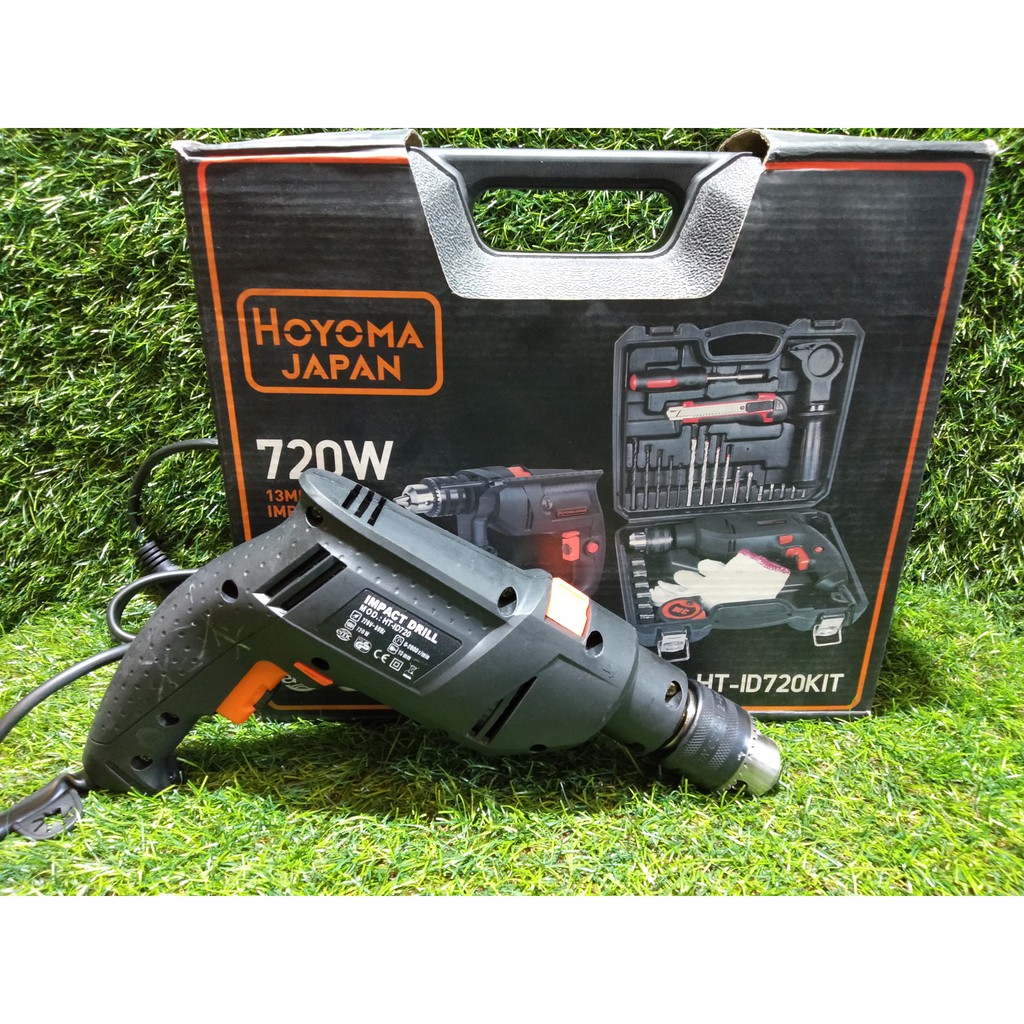 Impact Drill Ht Id720kit 720 Watts Hoyoma Japan Shopee Philippines