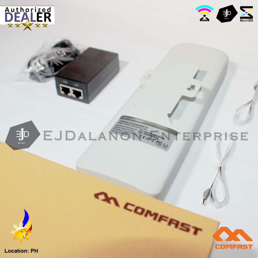 COMFAST CF-E314N V2 Network Equipment 5KM Long Range 300Mbps Wireless ...
