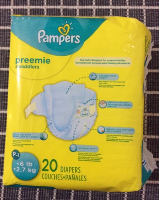 pampers swaddlers preemie