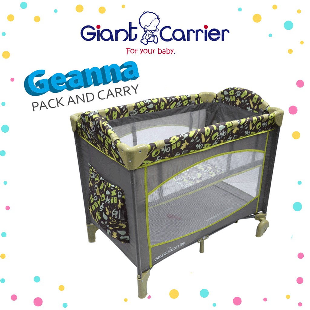 giant carrier crib size
