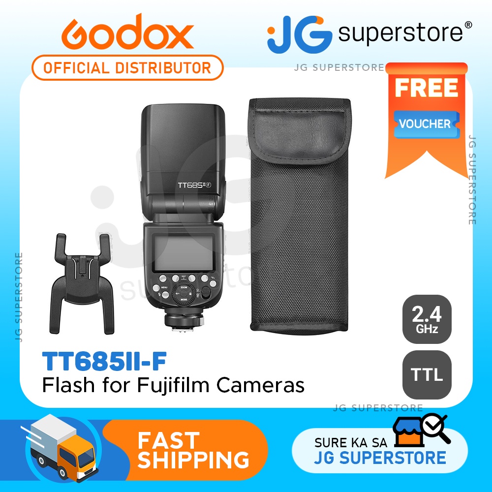 Godox Tt Ii F Thinklite Ttl Camera Flash Ghz X Wireless Radio