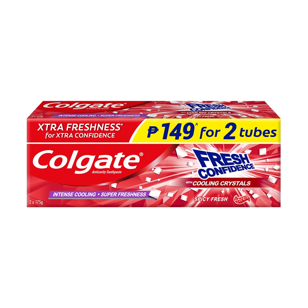 Colgate Fresh Confidence Spicy Fresh Toothpaste With Cooling Crystals