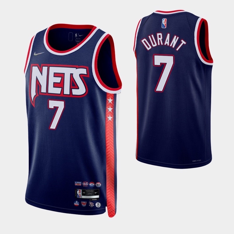 Kevin Durant Brooklyn Nets City Edition Swingman Jersey | Shopee ...