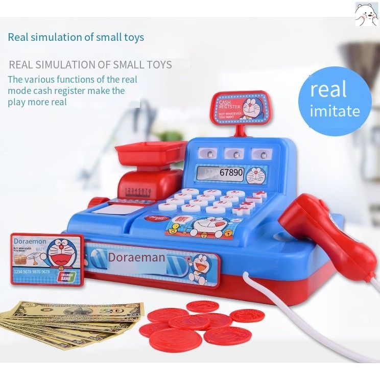 doraemon cash register toy