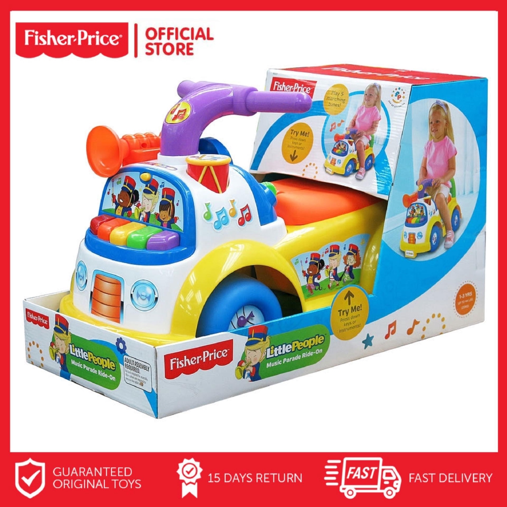 fisher price parade ride on