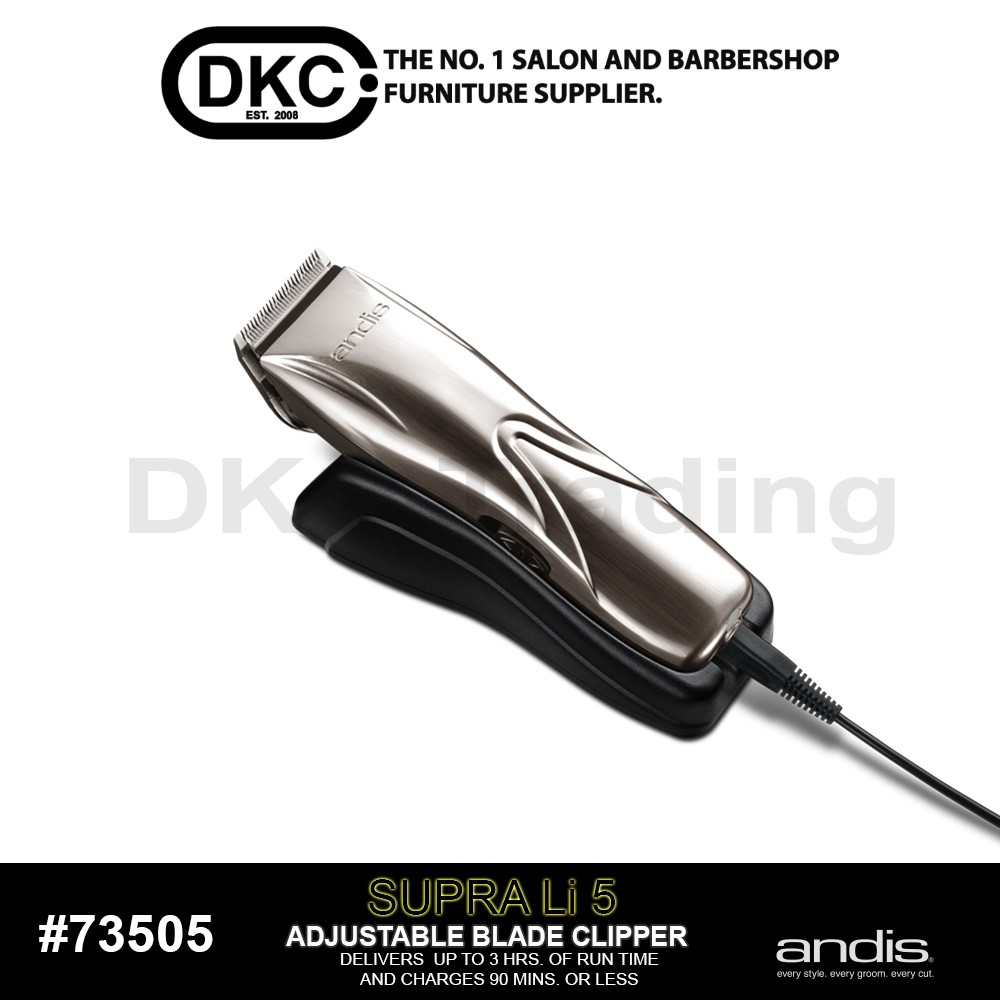 andis supra li 5 adjustable blade clipper
