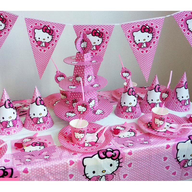 Hello Kitty Baby Birthday Party Decorations Party Supplies