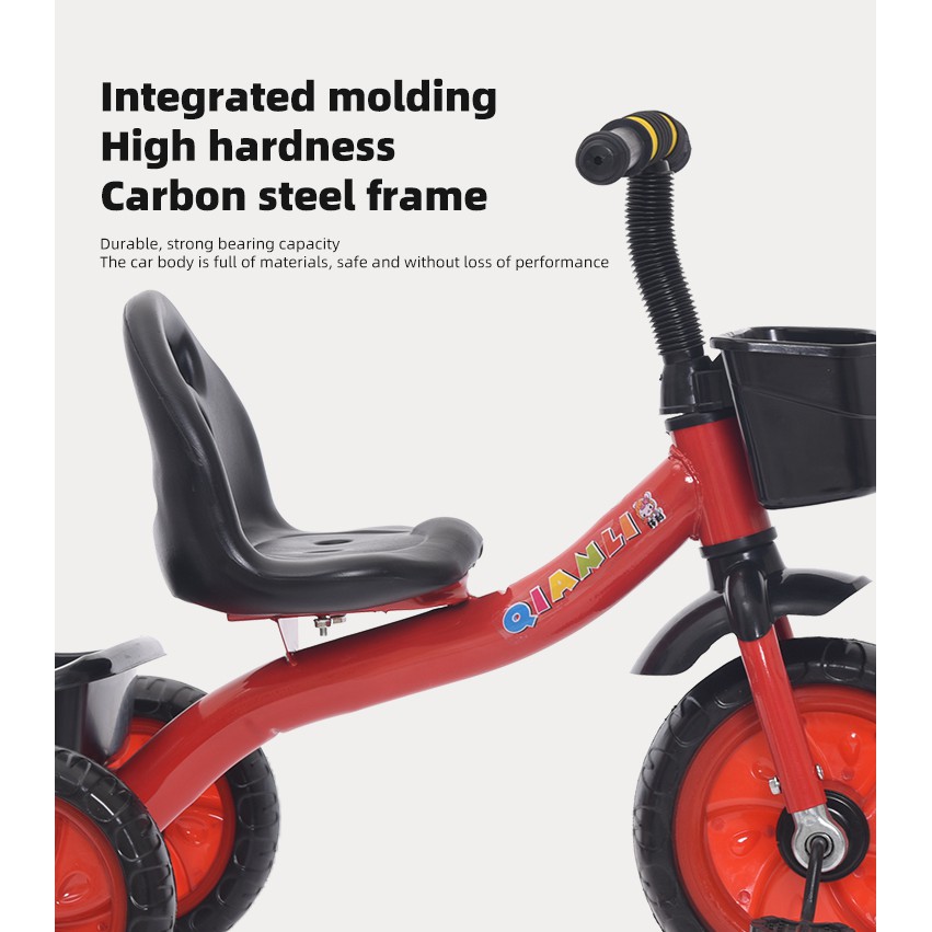 Quick delivery NUBAO 3 in 1 Kids Tricycles for 16 Years Old Kids Trike