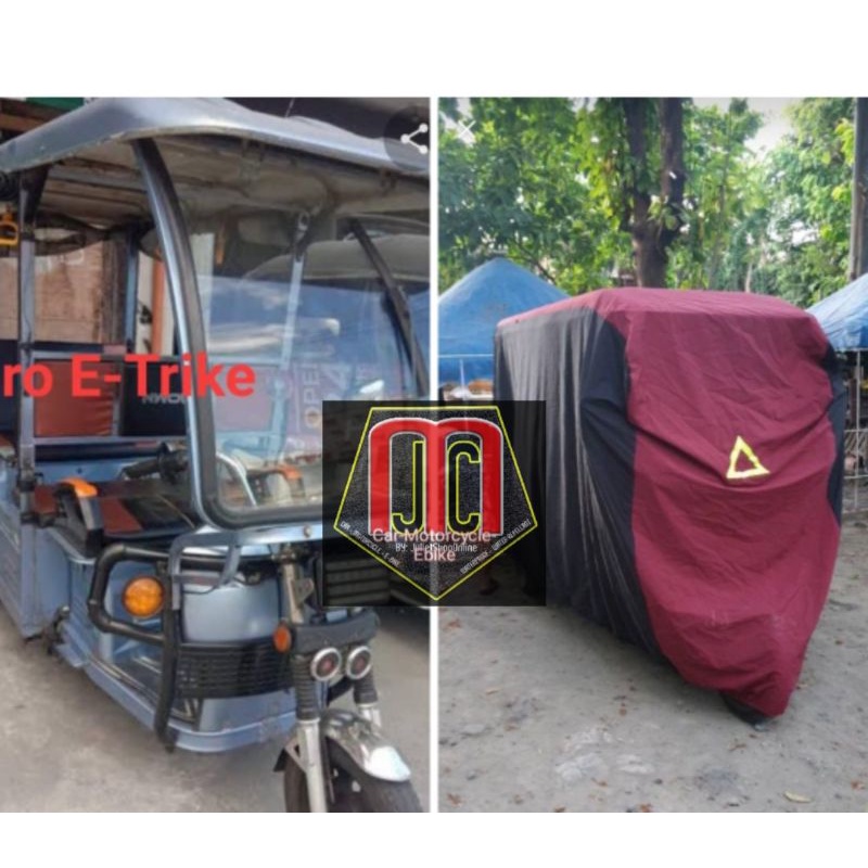 EBike,Etrike, & Tricycle Cover Makapal(Waterproof)Free Microfiber