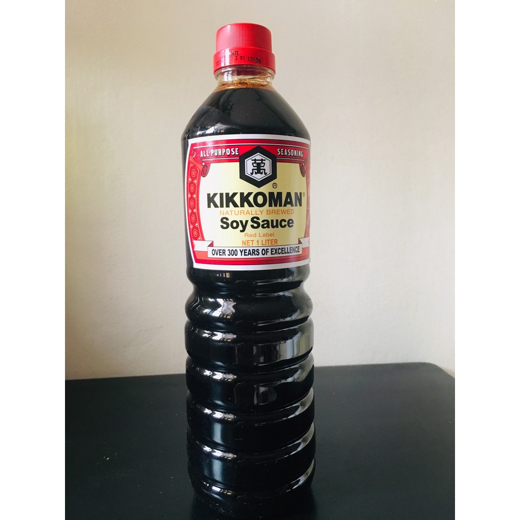 KIKKOMAN Naturally Brewed Soy Sauce (Red Label) Shopee Philippines