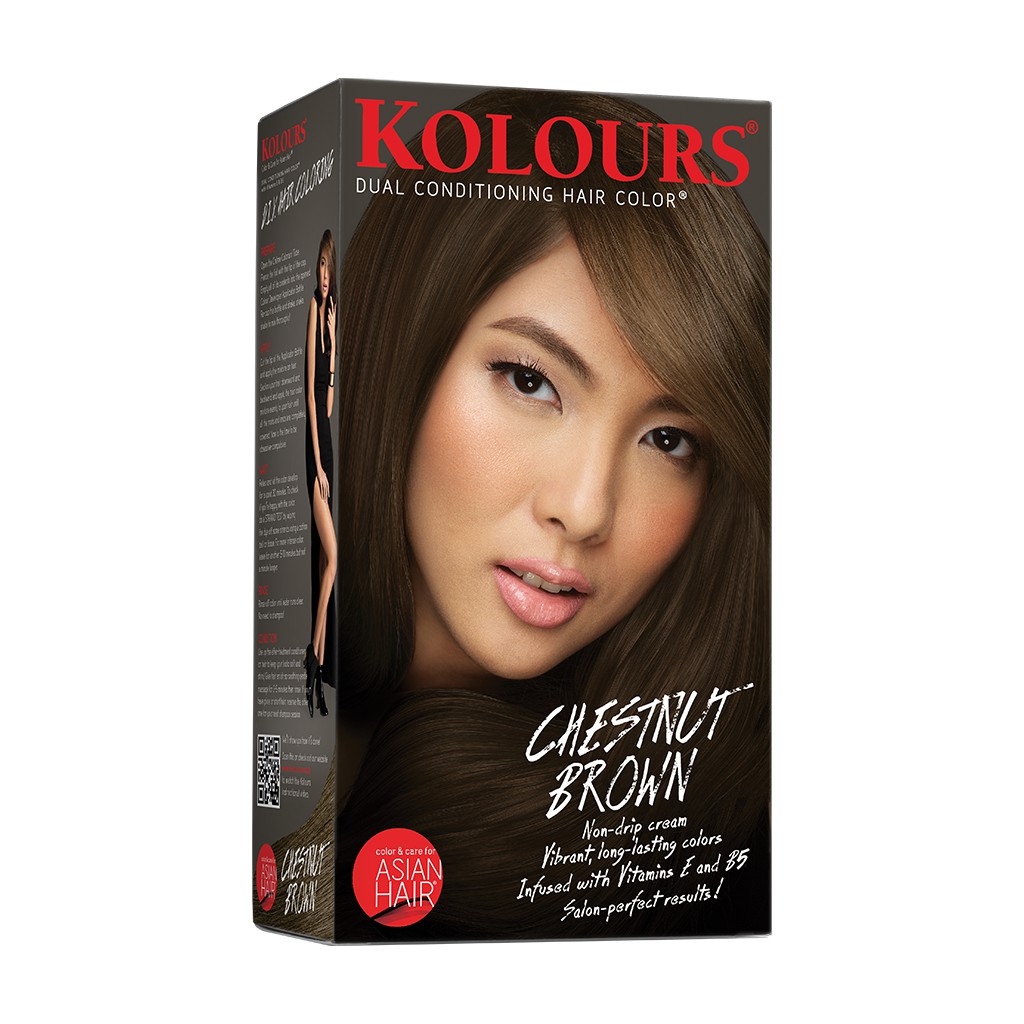 Kolours Hair Dye Chestnut Brown 120ml