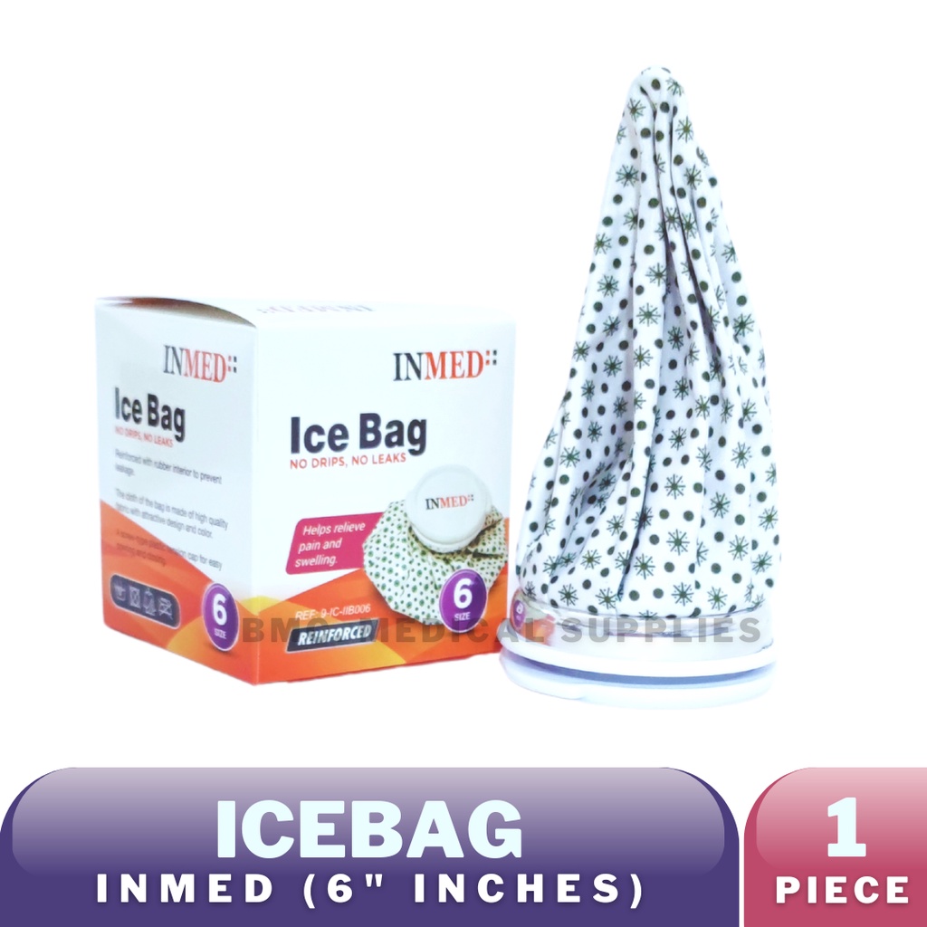 Ice Bag (Size 6") Inmed Assorted Colors (Topcare/ Advan) Shopee