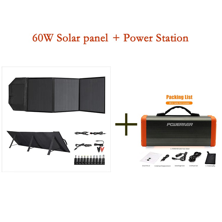 POWERIVER 300W Portable Power Station 222Wh Solar Generator 110V AC Outlet 12V DC Out 5V/3A USB Portable Generator UPS Battery Backup for PC CPAP Laptop RV Camping Emergencies 