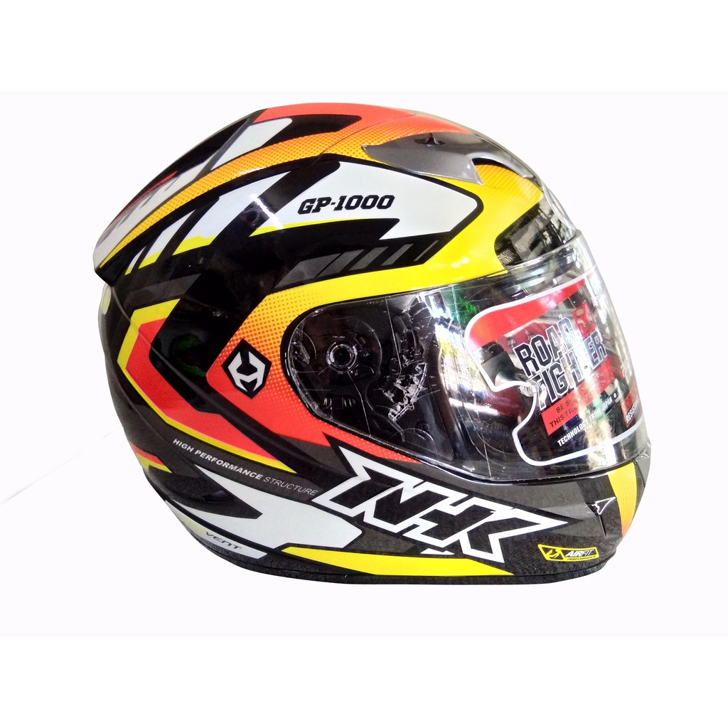 Nhk Gp 1000 Road Fighter Motorcycle Helmet Large Shopee Philippines