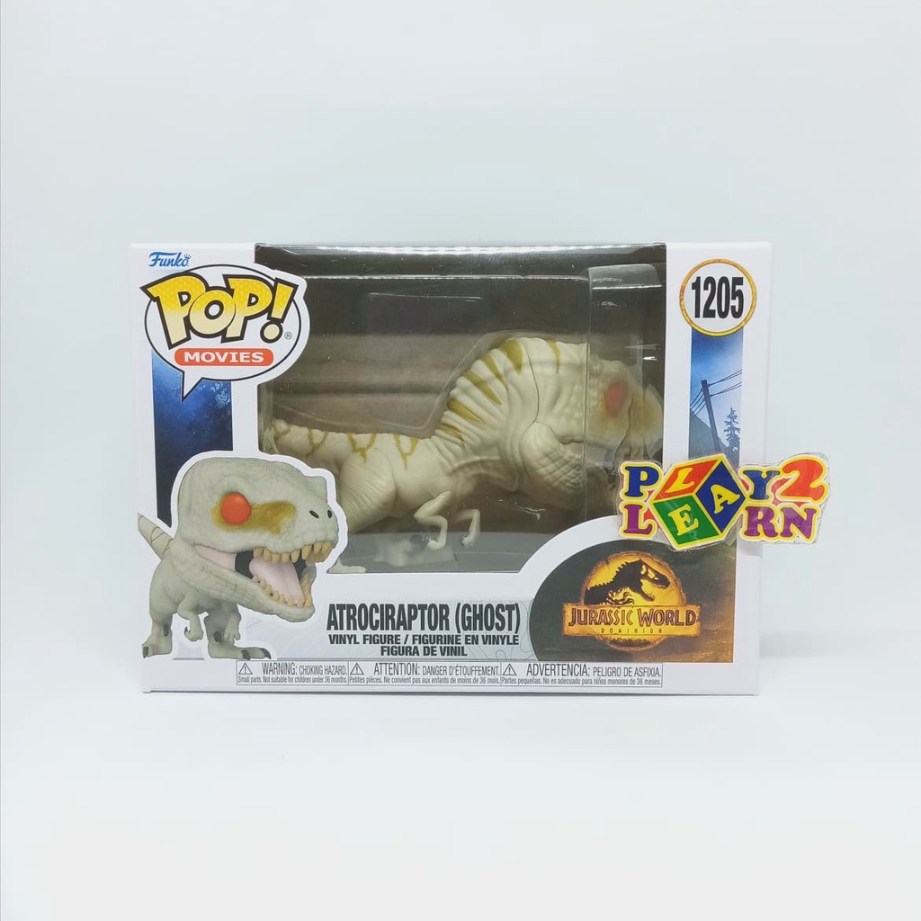 Funko POP! Jurassic World #1205 Atrociraptor (Ghost) | Shopee Philippines