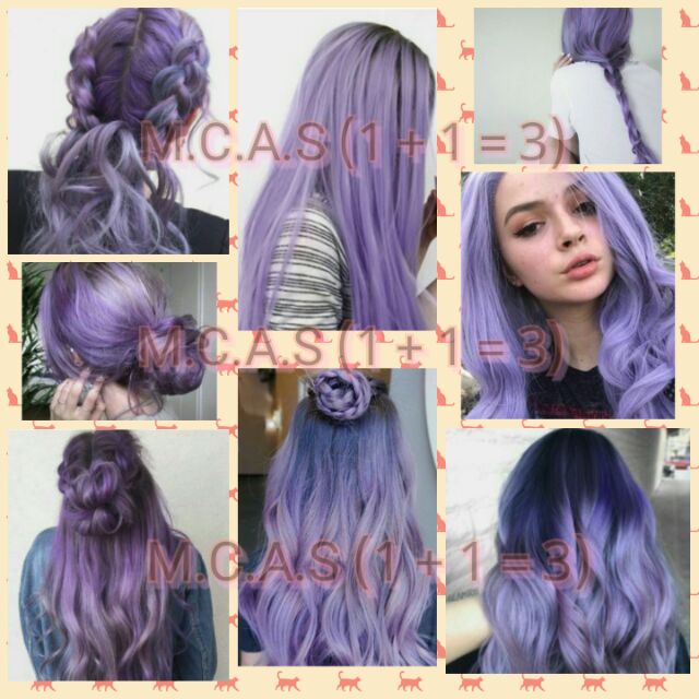 Ash Violet Hair Color Organic 100 Authentic