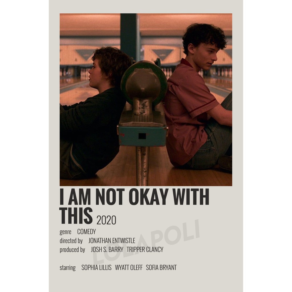 Tv Series I Am Not Okay With This Poster Shopee Philippines