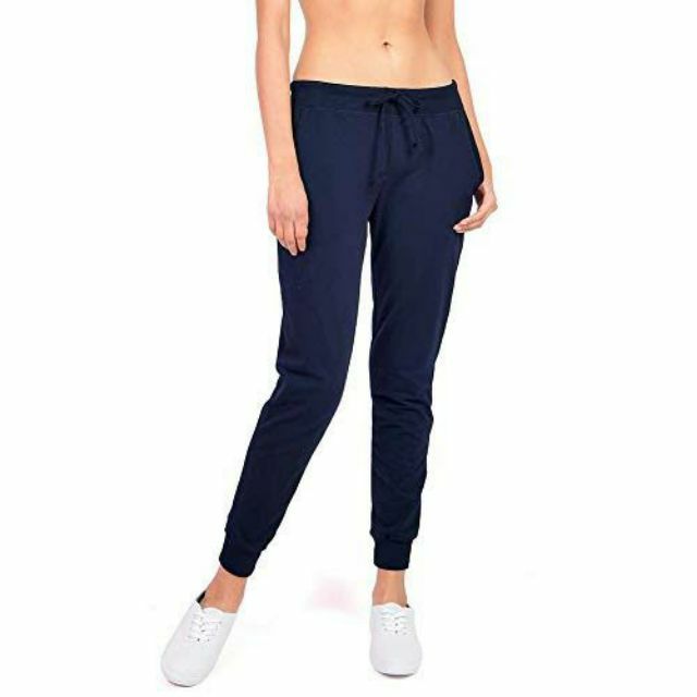 navy joggers womens