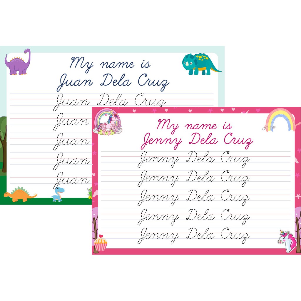 Laminated Tracing Alphabet Letters Cursive A4 Size Sh vrogue.co