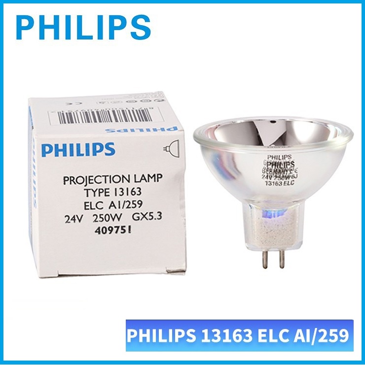 Philips 13163 ELC 24V 250W Halogen Bulb A1/259 Projection Lamp with ...