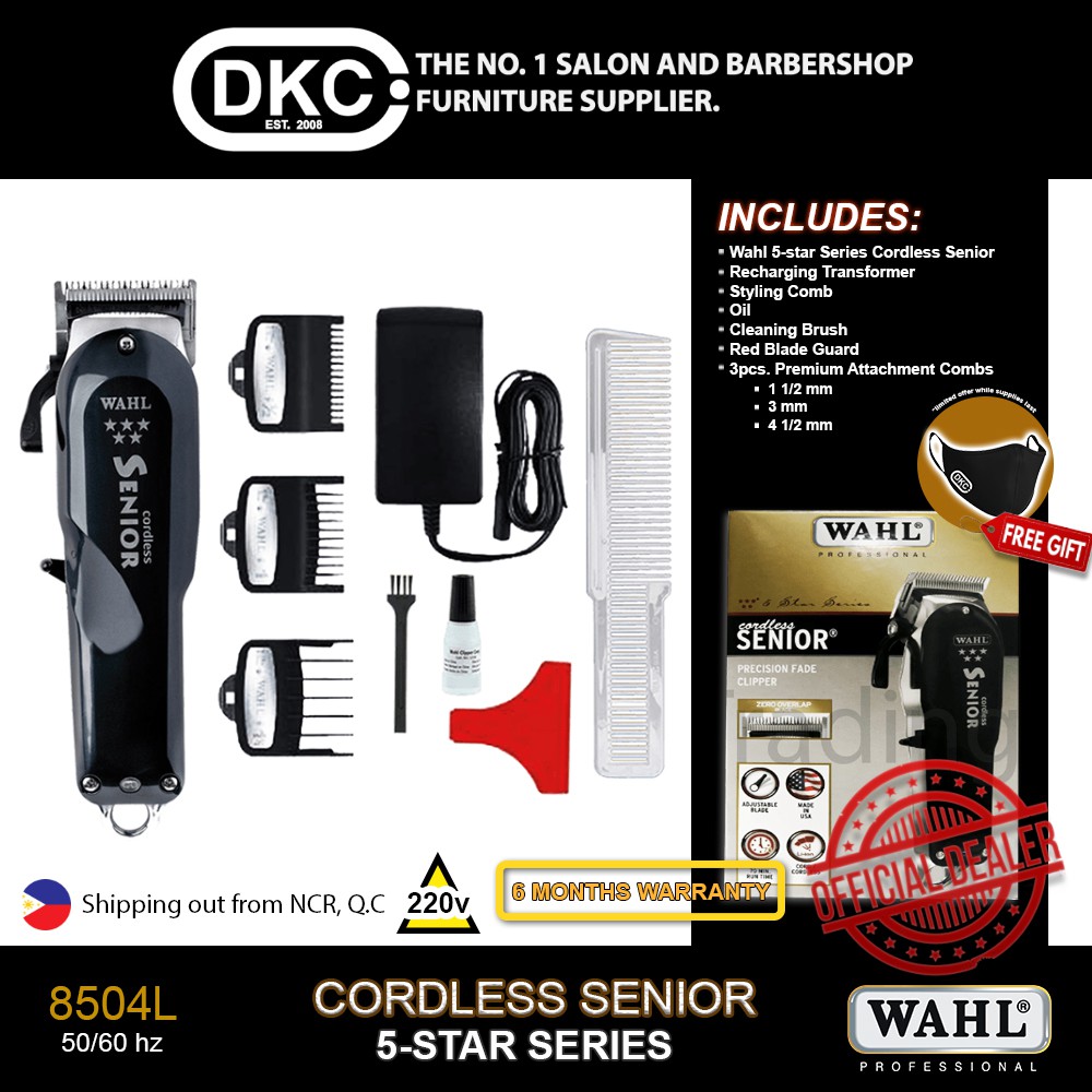 wahl clippers 5 star senior
