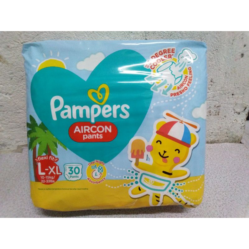 Pampers aircon pants LARGE 30s Shopee Philippines