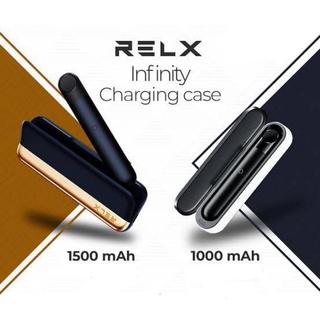 RELX Infinity Charging Case 1000mah/1500mah Wireless Charging Case Up to 2 days Extra Battery Life