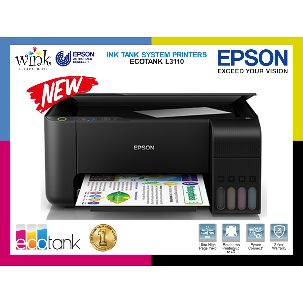 Epson Ecotank L3110 Inkjet Multifunction Printer Pric 2818