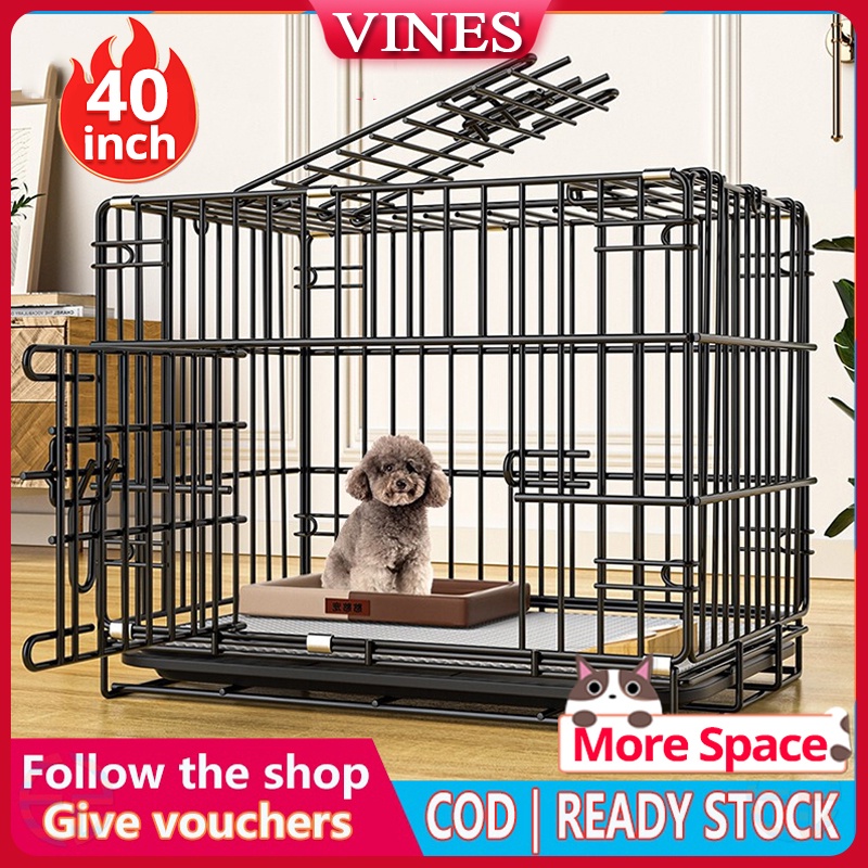 [Ready Stock] Heavy Duty Pet Cages For Dog Cat Foldable M/L/XL/XXL/XXXL