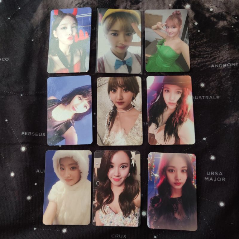 TWICE - Official Twicecoaster Lane 1 Selca Photocards | Shopee Philippines