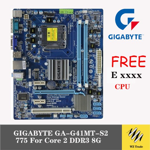 Подключение gigabyte ga g41mt s2