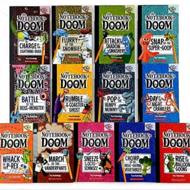 NOTEBOOK OF DOOM by Scholastic (13 books) | Shopee Philippines