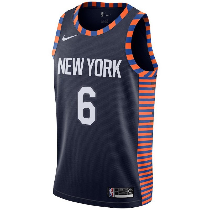 black knicks jersey