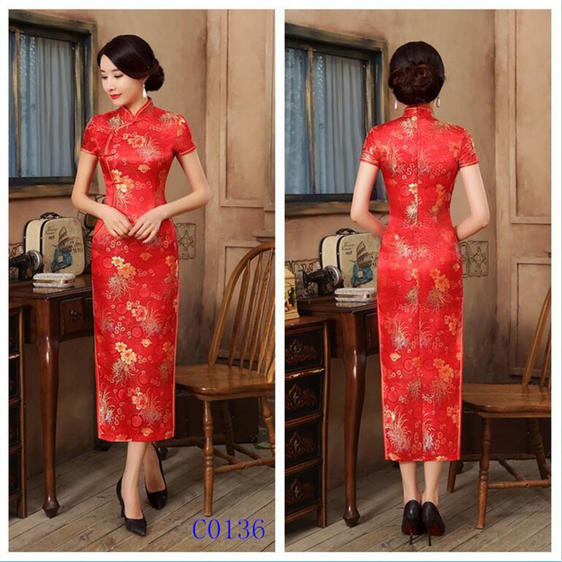 chinese qipao dress plus size