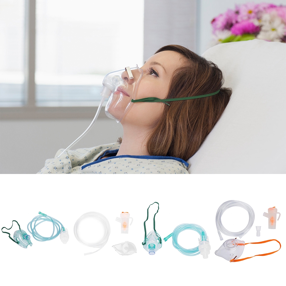 Inhale Nebulizer Cup Mouthpieces Oxygen Mask Inhaler Set Shopee