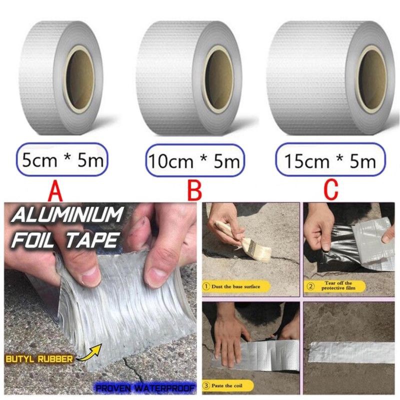 Aluminum Foil Tape ,Super Fix Repair Wall Crack Waterproof Tape ...