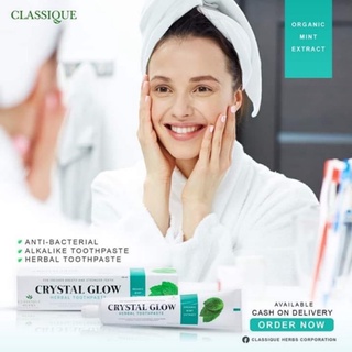Classique Herbs Crystal Glow Toothpaste Organic Anti Bacterial Herbal Toothpaste #5